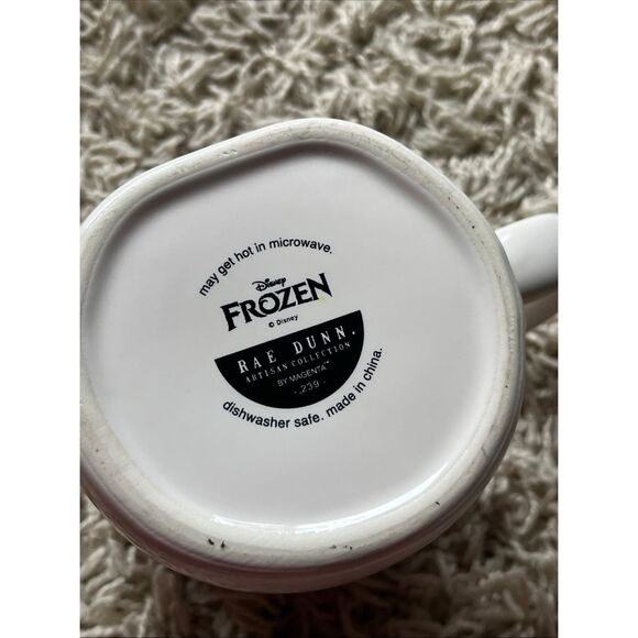 Rae Dunn Disney’s Frozen 'Find Your Strength' Double Sided Mug Anna and Elsa - Picture 6 of 7